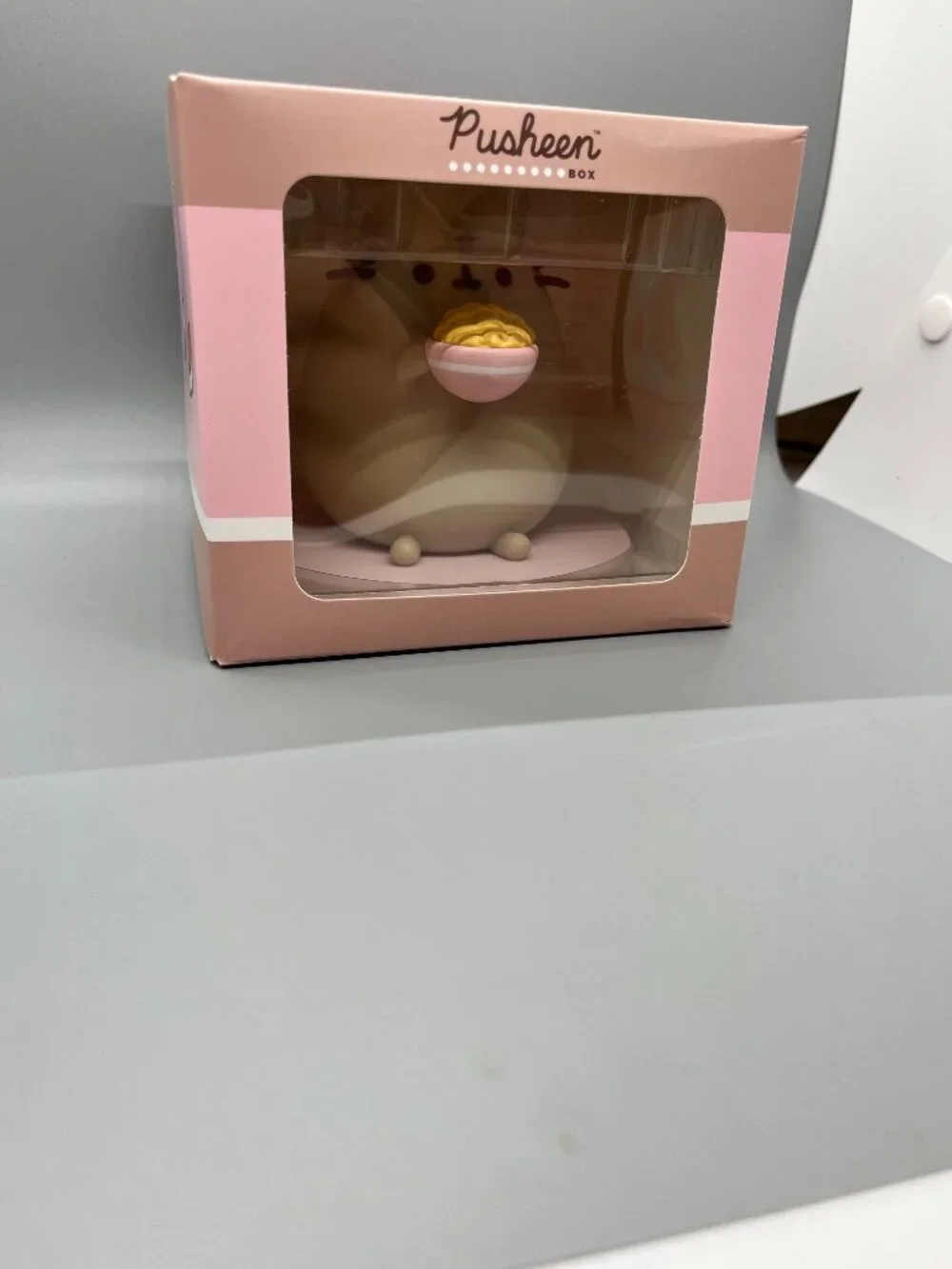 NIB Exclusive Pusheen with Ramen Vinyl Figure from Spring 26 Pusheen Box